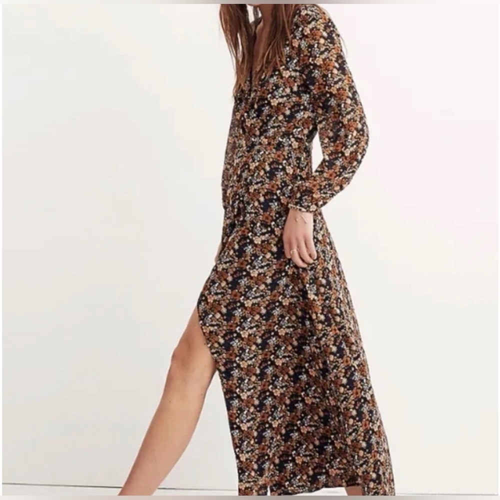 Madewell Nightflower Maxi Dress in Prairie Blossom — Size 8 - Picture 3 of 7
